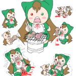 秋の味覚　松茸デスゥ